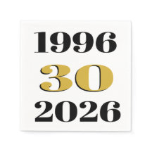 Vintage 1996 Milestone 30e verjaardag