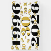 Vintage 1996 Milestone 30e verjaardag   Spandoek (Verticaal)
