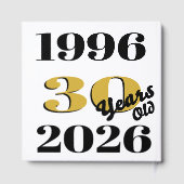 Vintage 1996 Milestone 30th Birthday   Gastenboek (Achterkant)