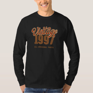 Vintage 1997 Alle oorspronkelijke delen voor manne T-shirt