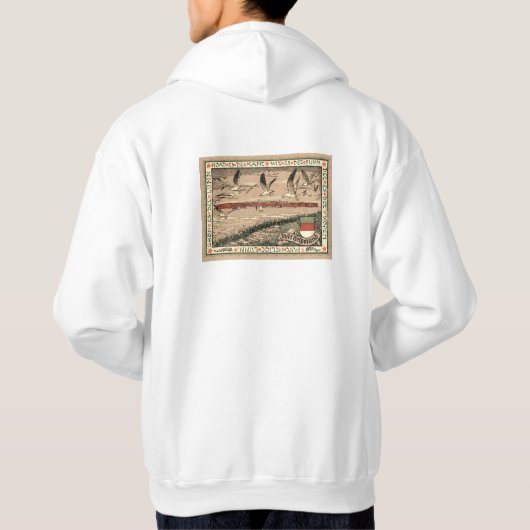 Vintage 1 Mark Notgeld Heligoland Sweatshirt (Achterkant)