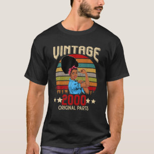 Vintage 2000 gemaakt in 2000 22 jaar of t-shirt