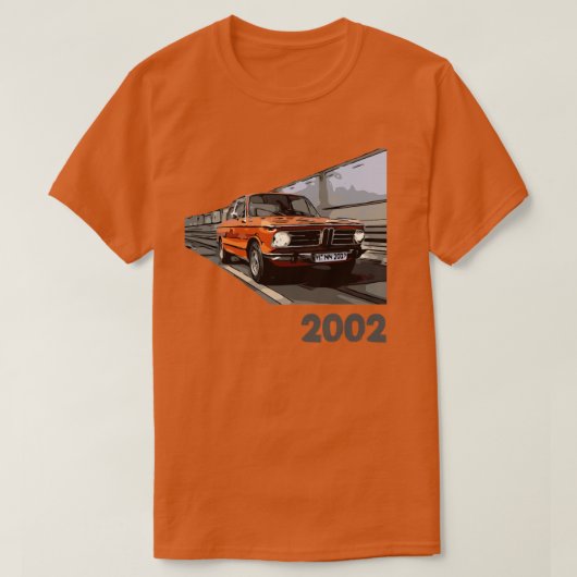 VINTAGE 2002 T-SHIRT (Design voorkant)