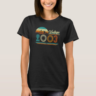 Vintage 2003 20e Man 20 jaar oud T-shirt