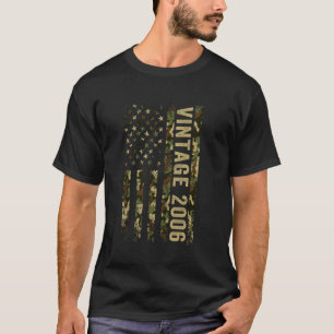Vintage 2006 Grappige 19e Verjaardag Amerikaanse V T-shirt