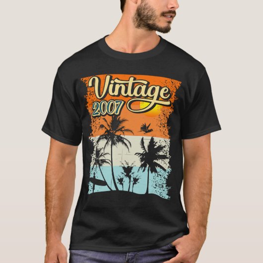 Vintage 2007 t-shirt (Voorkant)