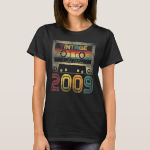 Vintage 2009 13e verjaardag Ideeën Mannen Vrouwen T-shirt