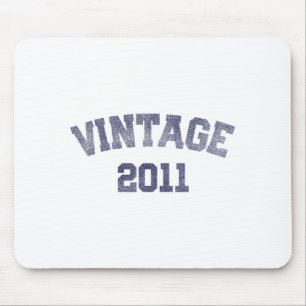 Vintage - 2011 14e verjaardag mannen vrouwen verja muismat