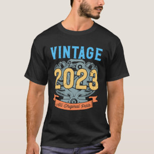 Vintage 2023 Alle originele onderdelen T-shirt