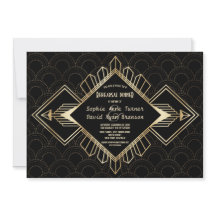 Vintage 20s Goud Great Gatsby Probediner