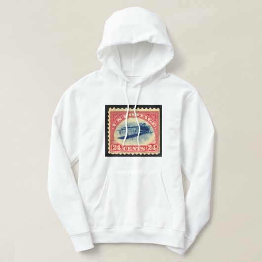Vintage 24c Inverted Jenny T-shirt (Design voorkant)