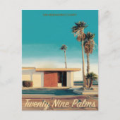 Vintage 29 Briefkaart voor reizen (Voorkant)