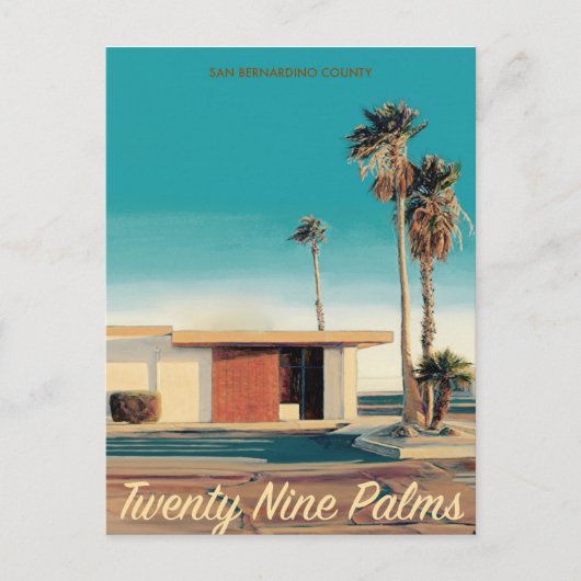 Vintage 29 Briefkaart voor reizen (Voorkant)