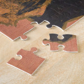 Vintage 2 Katten Steinlen schilderen Legpuzzel (Zijkant)