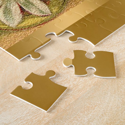 Vintage 2 Kippen Paasdag Legpuzzel (Zijkant)