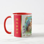 Vintage 2 Paasdag-eitenziekte Mok (Links)