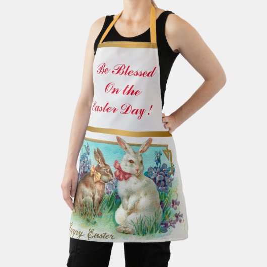 Vintage 2 Paasdag-eitenziekte Schort (Insitu)
