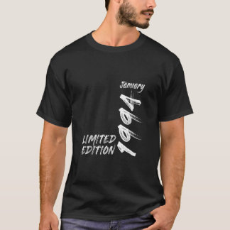 Vintage 30 Verjaardag I Limited Edition Januari 19 T-shirt
