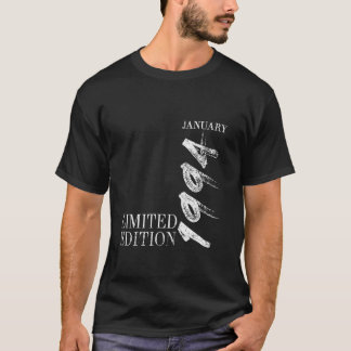 Vintage 30 Verjaardag I Limited Edition Januari 19 T-shirt