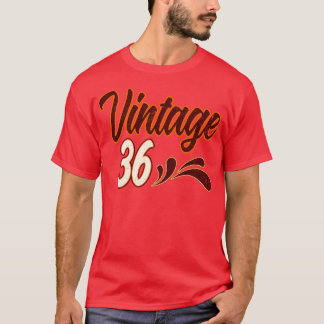 Vintage 36 jaar oud t-shirt