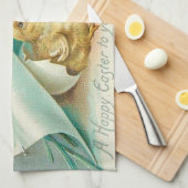 Vintage 3 Paasvakantie Theedoek (Quarter Fold)