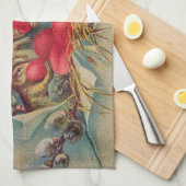 Vintage 3 Rampenvakantie Theedoek (Quarter Fold)