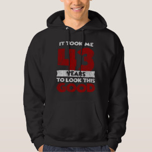 Vintage 43 Jaar Oude Grappige 43e Verjaardagscadea Hoodie