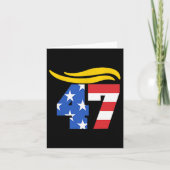 Vintage 47 Trump Haar Kaart (Voorkant)