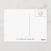 Vintage 4 juli Briefkaart (Achterkant)