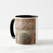 vintage 4 juli mok (Voorkant links)