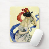 Vintage 4 juli patriottisch maskeradefeest muismat (Met muis)