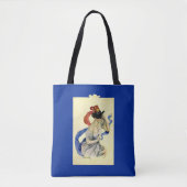 Vintage 4 juli patriottisch maskeradefeest tote bag (Voorkant)