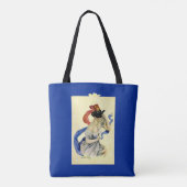 Vintage 4 juli patriottisch maskeradefeest tote bag (Achterkant)