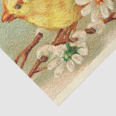 Vintage 4 Kippen Paasvakantie Tissuepapier (Detail)