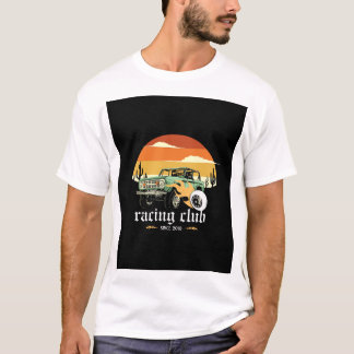 Vintage 4x4 Off-Road Racing Club Sunset T-shirt