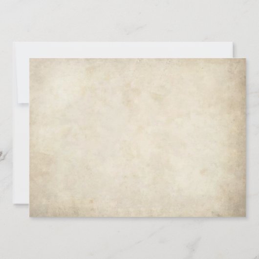 Vintage 50e verjaardagsviering kaart (Achterkant)