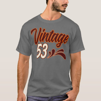 Vintage 53 jaar oud t-shirt