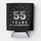 Vintage 55 years of awesomeness blikjeskoeler (Voorkant)