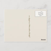 VINTAGE 5 BRIEFKAART (Achterkant)