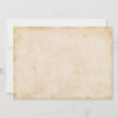 Vintage 60e vernalingsfeest kaart (Achterkant)