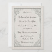 Vintage 60ste verjaardagsviering kaart (Achterkant)