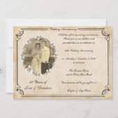 Vintage 60th verjaardagsviering kaart (Voorkant)