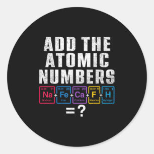 Vintage 67 Six Seven Meme Overeenkomende Elementen Ronde Sticker