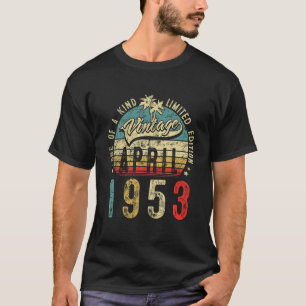 Vintage 69 jaar oud april 1953 Decoraties 69Th B T-shirt