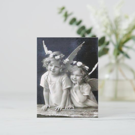 VINTAGE 6 BRIEFKAART (Staand voorkant)