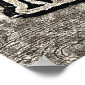 Vintage 70's Music - Poster (Hoek)