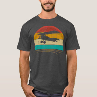Vintage 70s van de vlakke retroflector verdringeri t-shirt