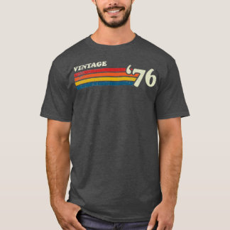 VINTAGE 76 RETRO STRIPES T-SHIRT