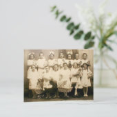 VINTAGE 7 BRIEFKAART (Staand voorkant)