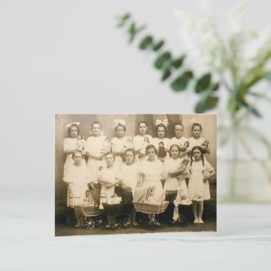 VINTAGE 7 BRIEFKAART (Staand voorkant)